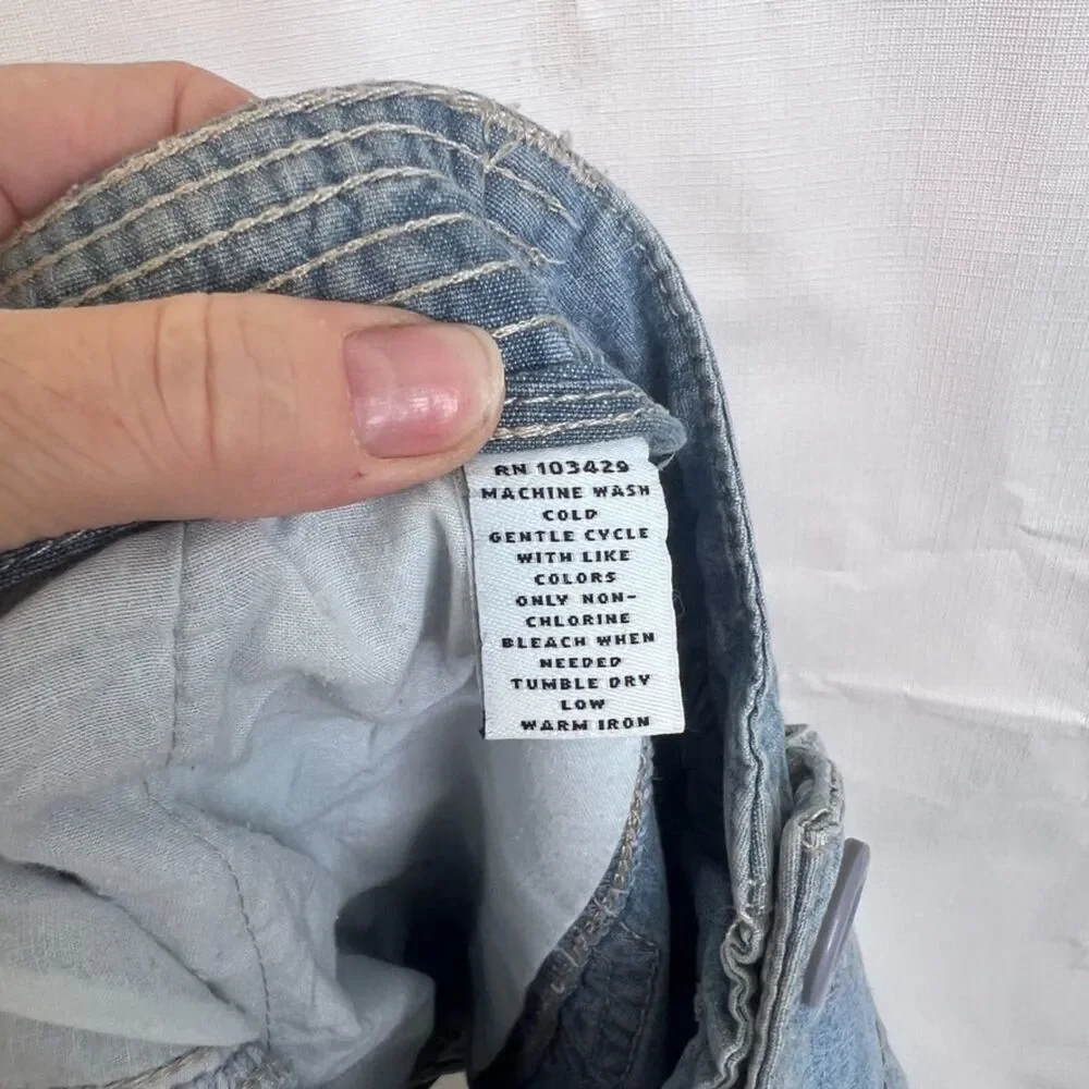 Style & Co Y2K Cargo Retro‎ Long Shorts Size 16 Streetwear Casual 11